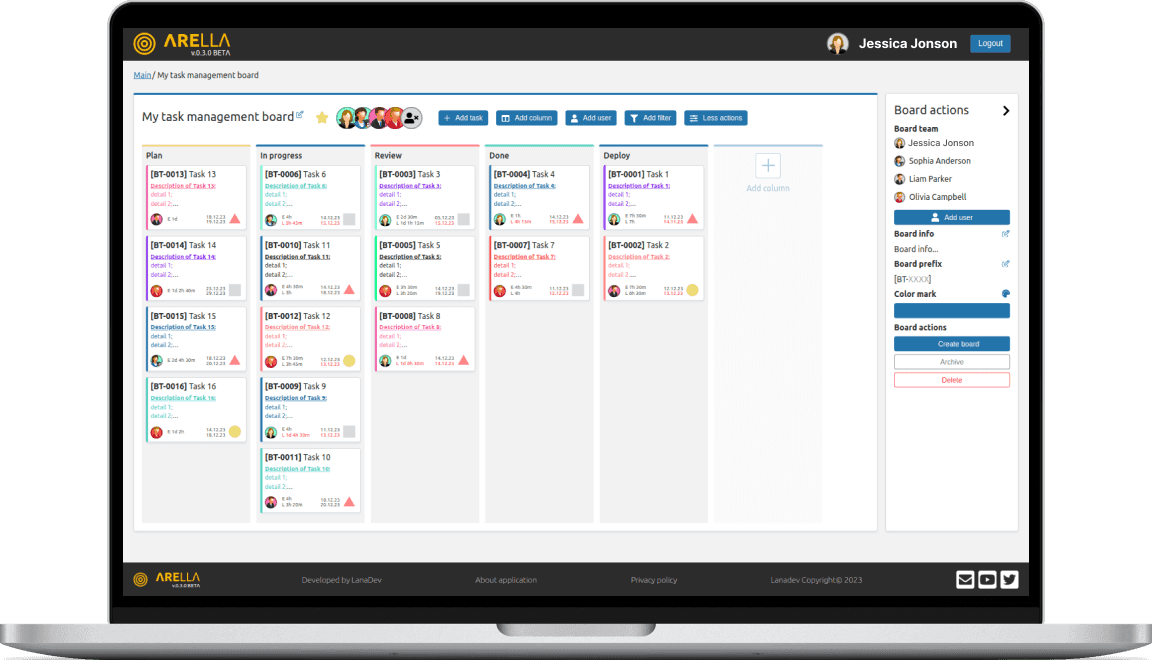 The visual project management tool for team collaboration